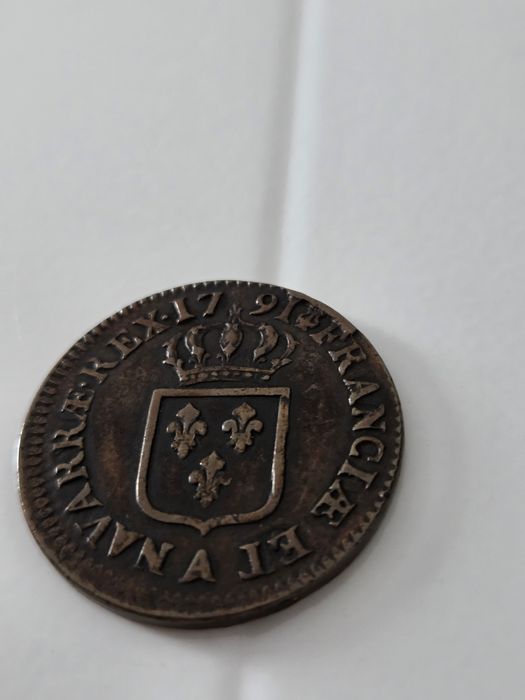 Ludwik XVI, Sol 1791, A, brąz