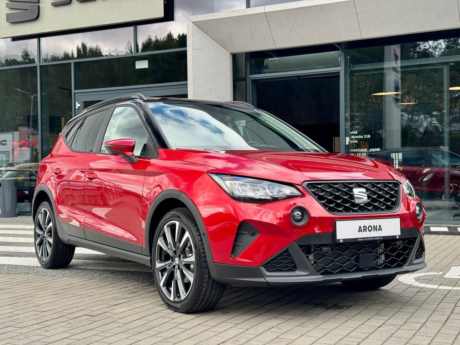 Seat Arona czujniki parkowania przód tył kamera cofania czujnik deszczu zmierzchu