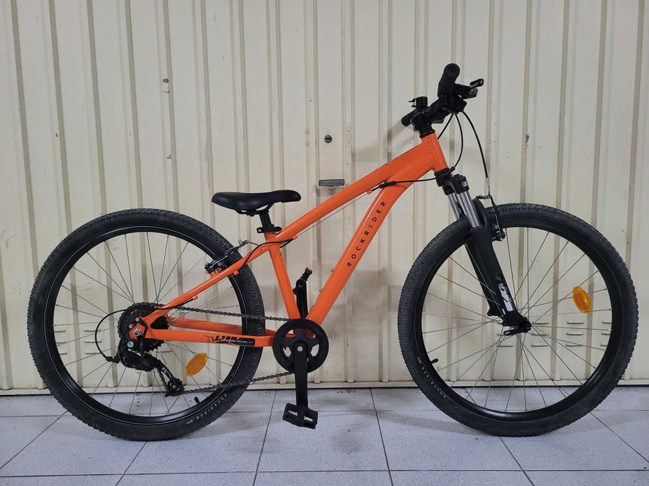 Bicicleta BTT Btwin Rockrider ST500, 26 (laranja)