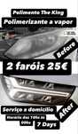 Polimento de Farois a vapor