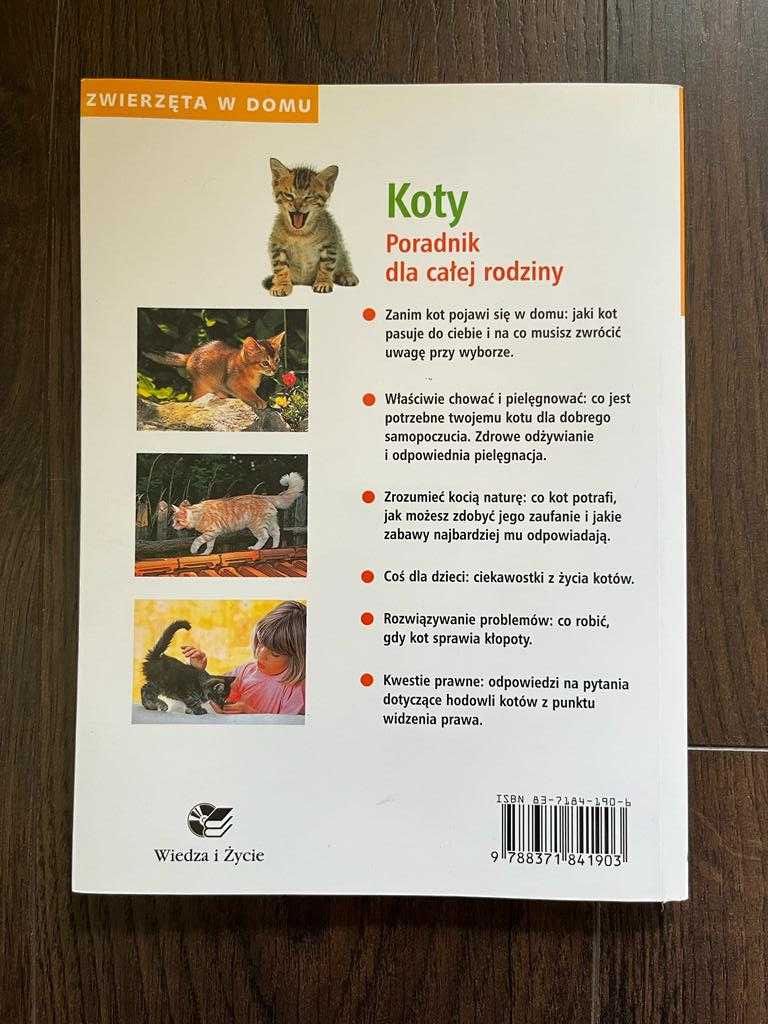 Książka Koty, zwierzęta w domu Ulrike Muller, Monika Wegler, poradnik