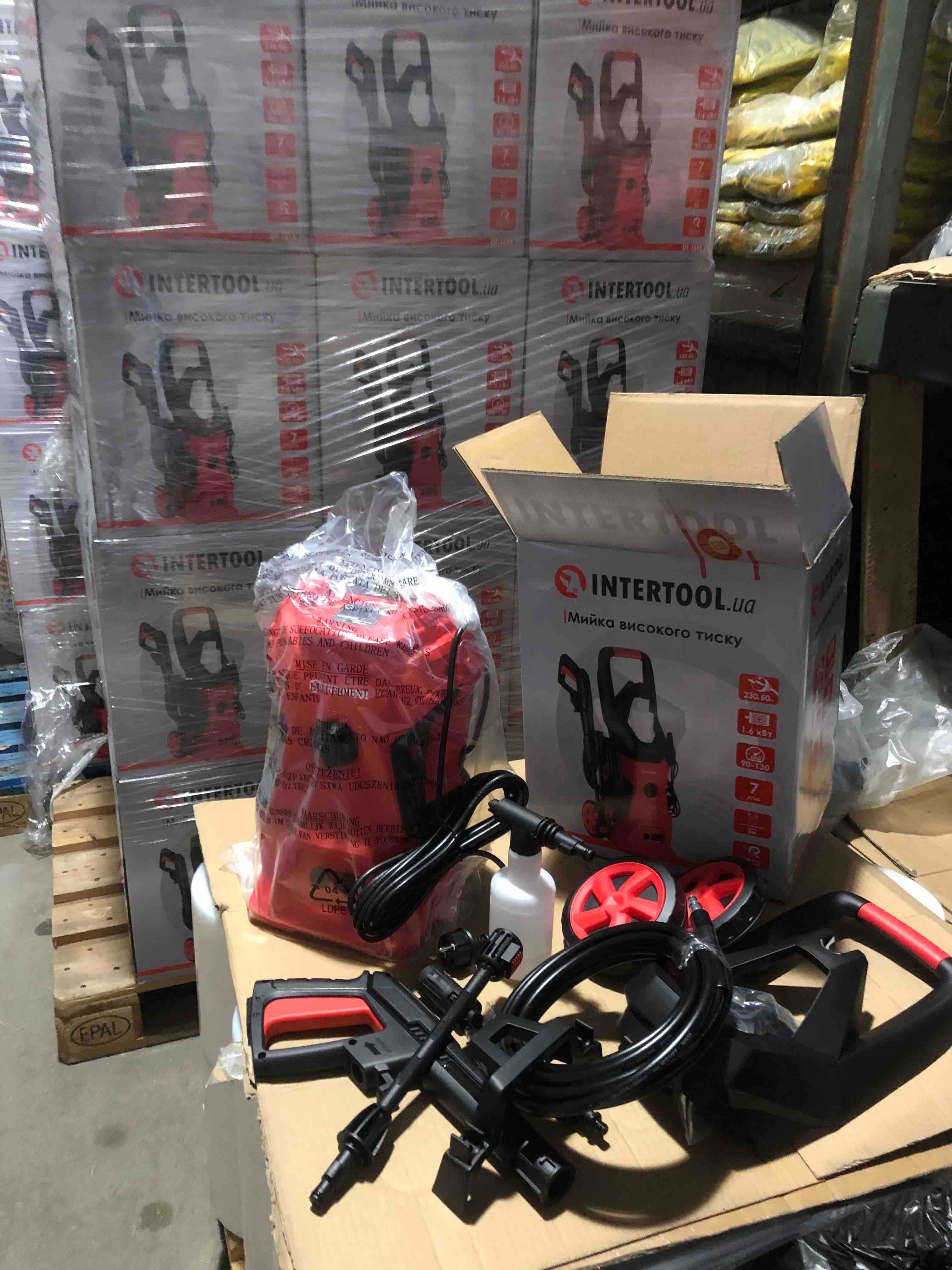 Акція! Мийка Intertool dt-1515 1600Вт DT-1515 DT-1504 DT-1509 D-1507 .