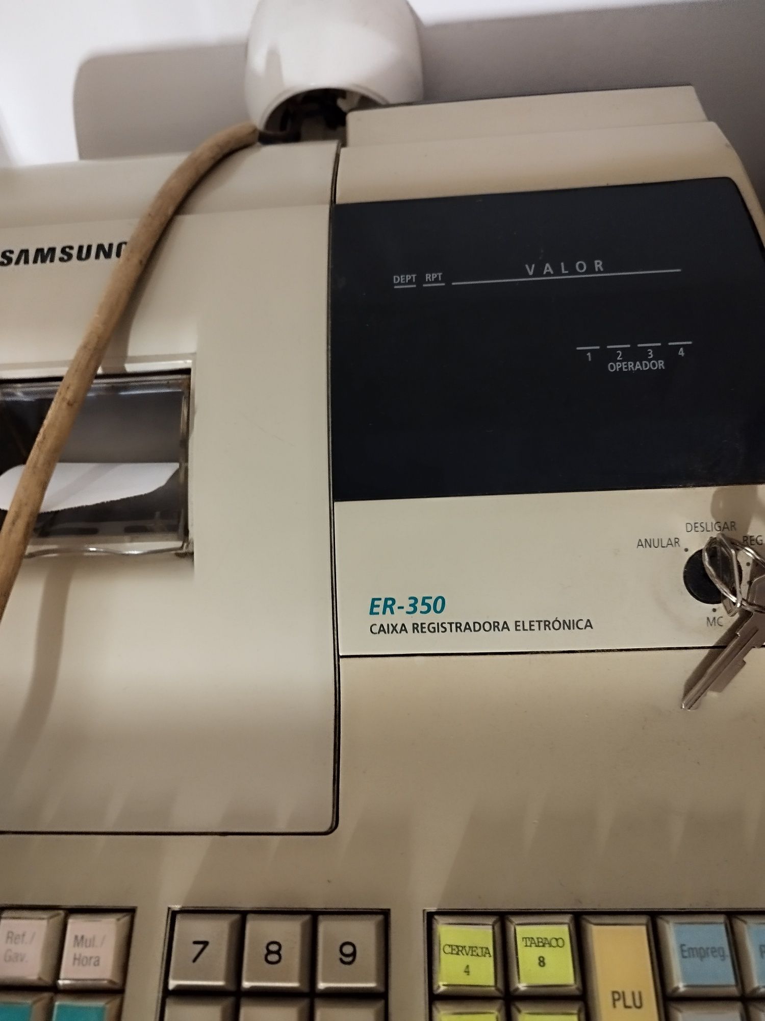 Máquina caixa registradora Samsung