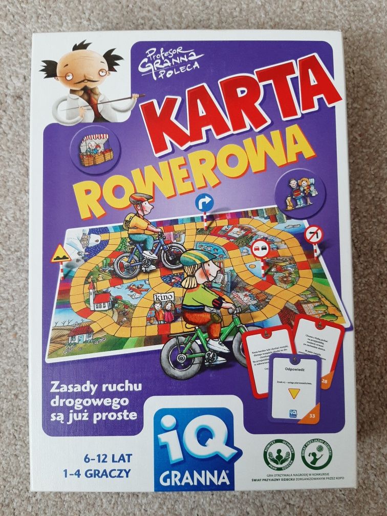 Gra planszowa Karta rowerowa