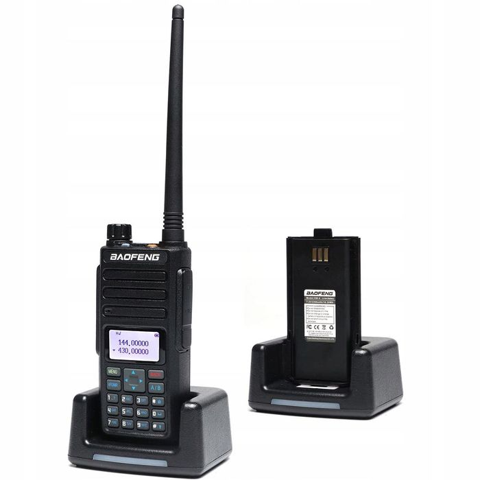 Krótkofalówka BAOFENG H6 Skaner POLICJA POGOTOWIE 10W Mocna Nowy Model