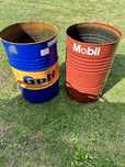 Beczki metalowe 2x 200L