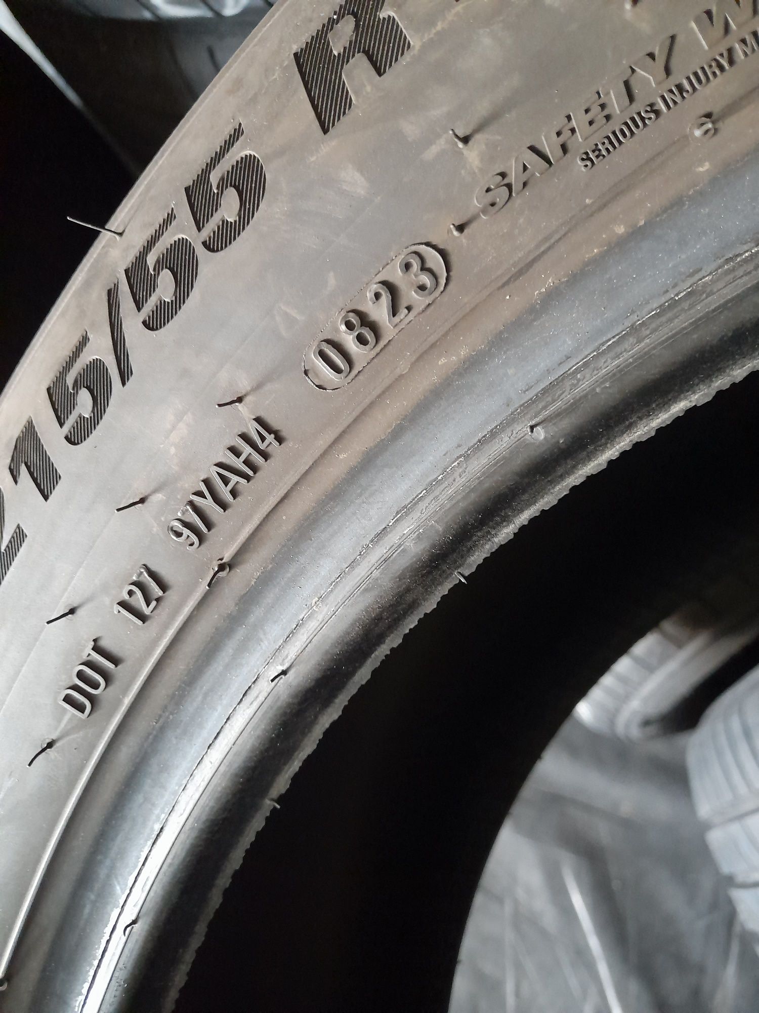 Opony nowe demo 215/55/18 kumho 4 szt 2023