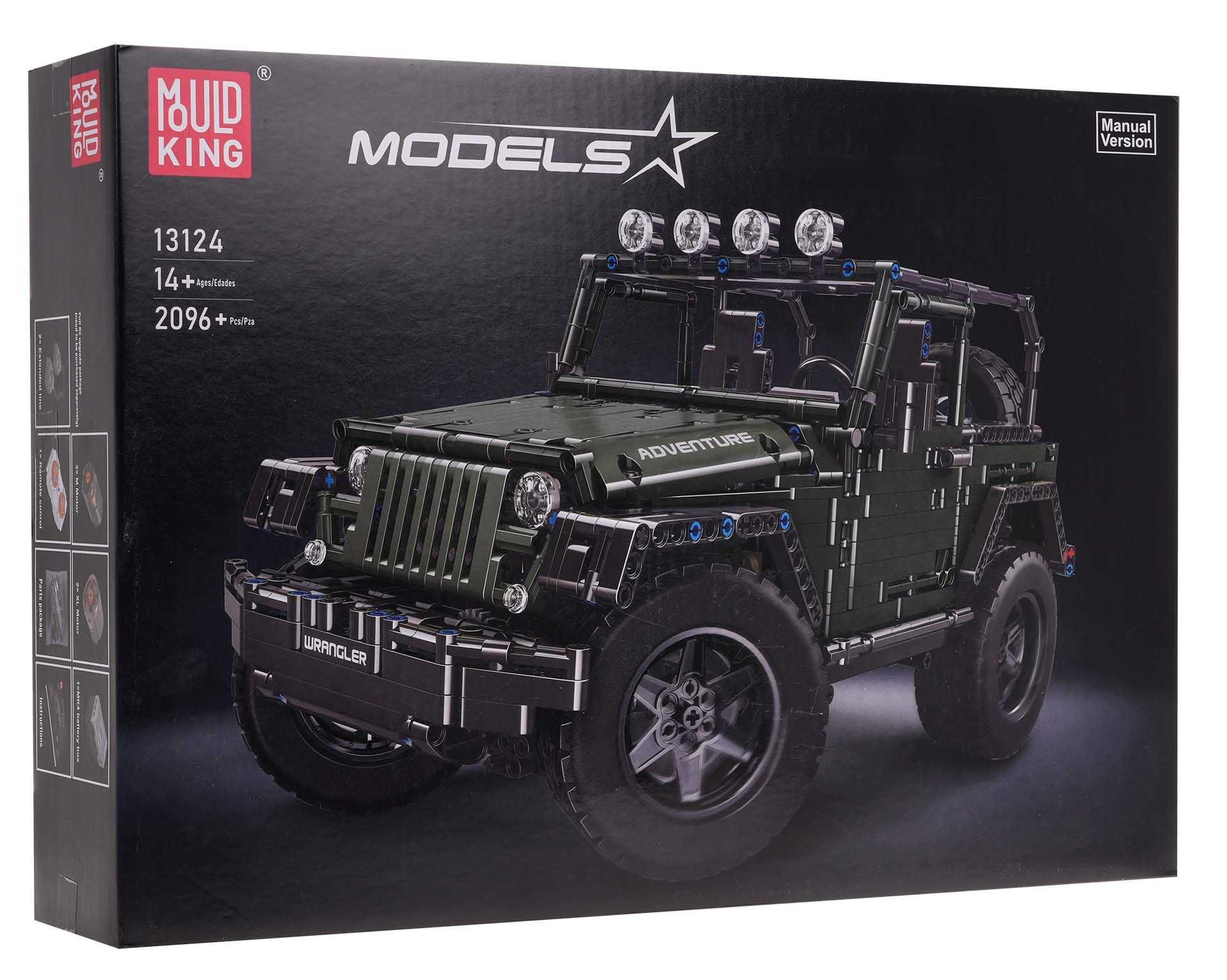 Zestaw Klocków Auto Terenowe 2078el. Zielone ZKL.13124