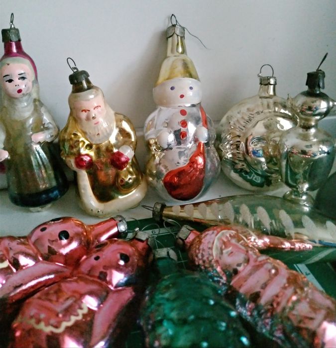 Ёлочные игрушки СССР