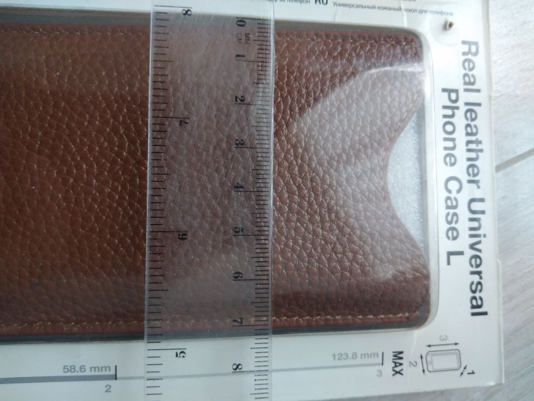 Etui na telefon skórzane NOWE
