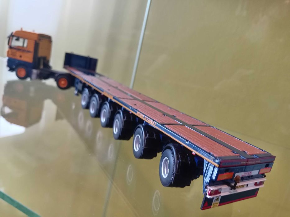 Model WSI 1:50 Ainscough MAN TGX 26.540 XLX 6x4 + Nooteboom OVB-102-06