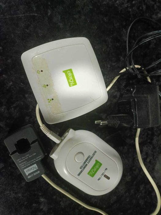 Monitor de Consumo de Energia Efergy – Hub + Transmissor + Sensor