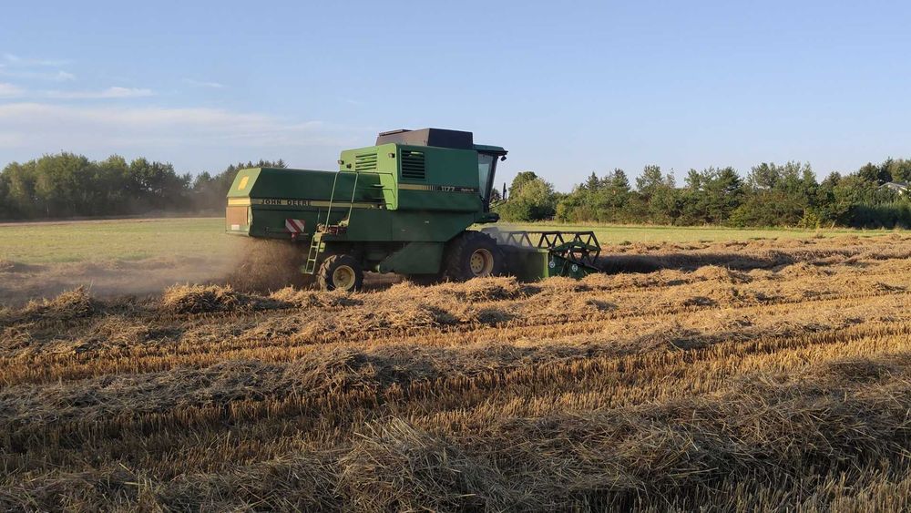 kombajn zbożowy john deere 1177 hydro 4 z sieczkarnią