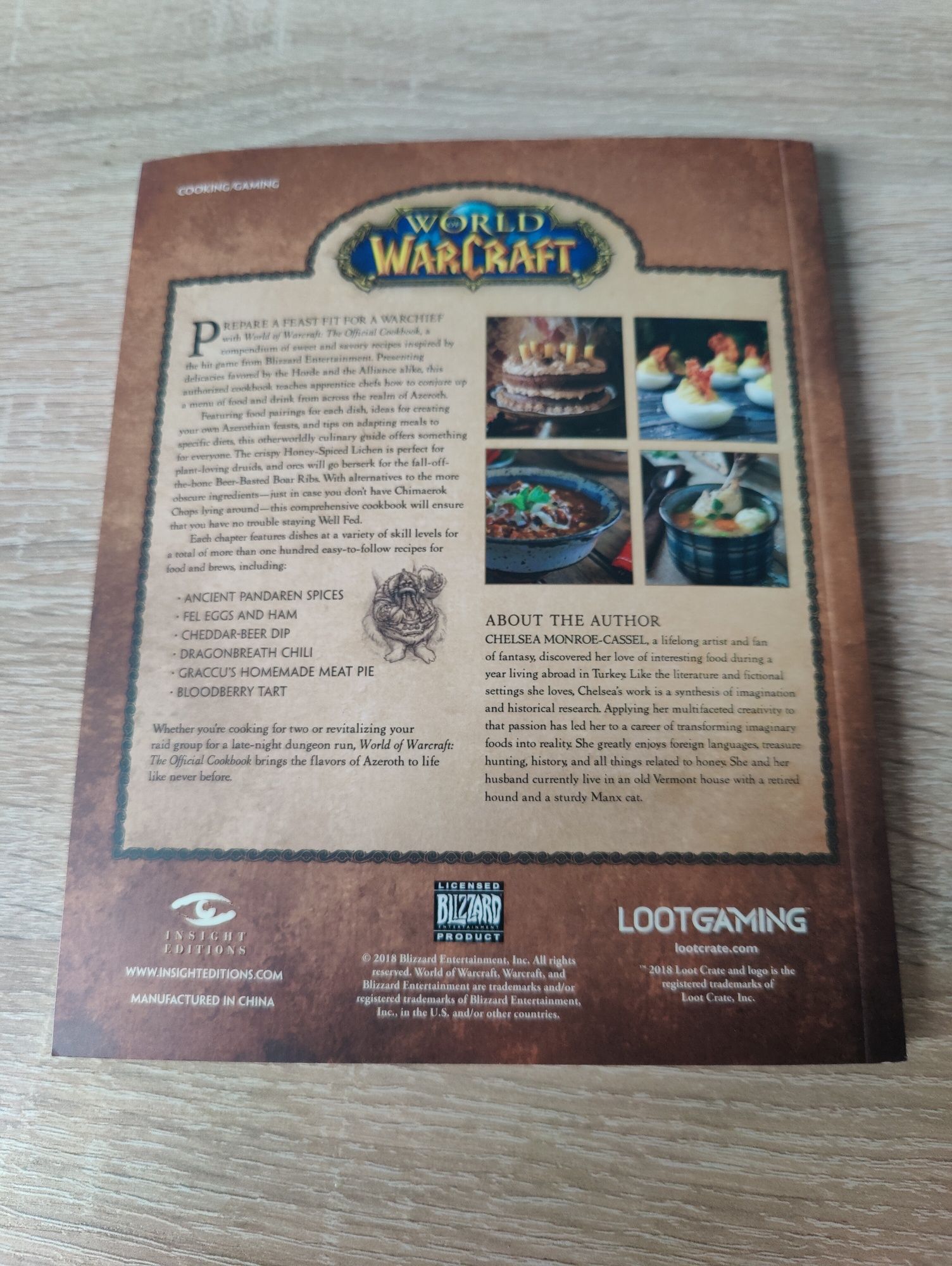 World of Warcraft the Official Cookbook