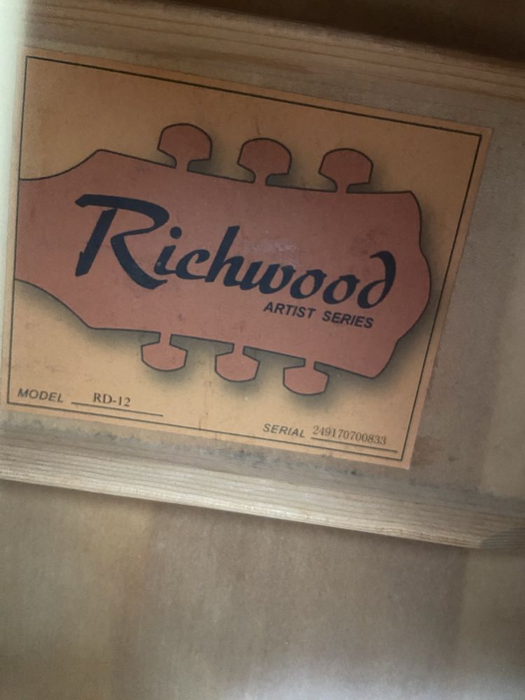 gitara akustyczna richwood rd -12
