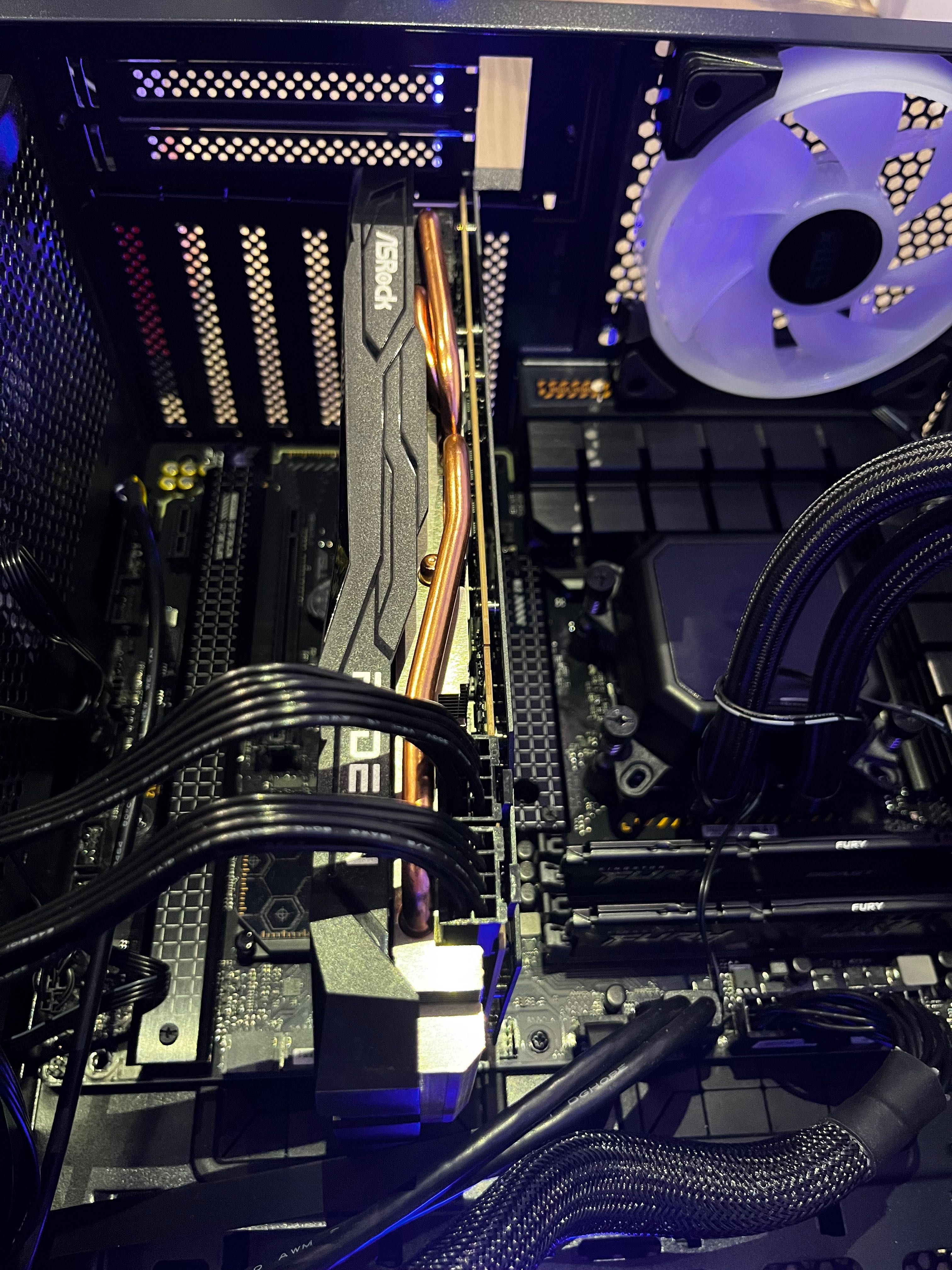Karta Graficzna ASRock Radeon RX 6700 XT 12GB GDDR6 RX6700XT jak Nowa