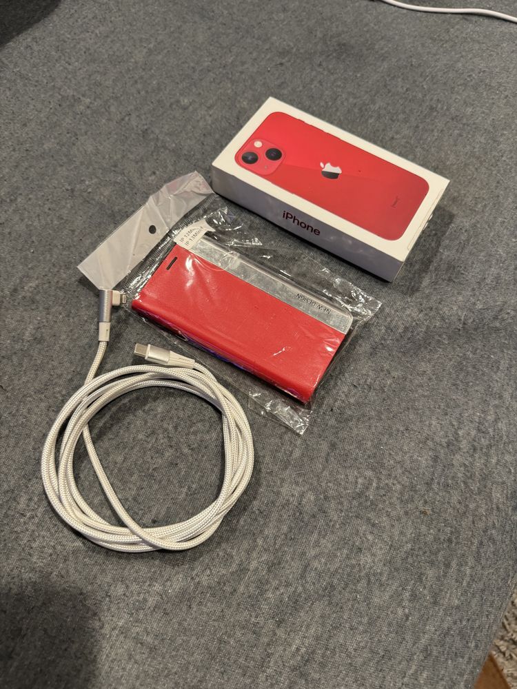 IPhone 13 mini red 256 GB- ios 17.1.2 edycja limitowana.