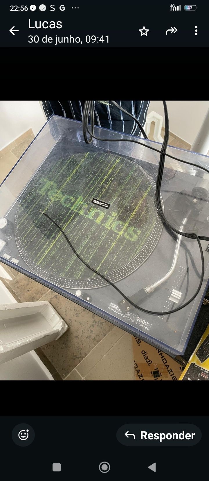 Giradiscos Reloop RP-2000M