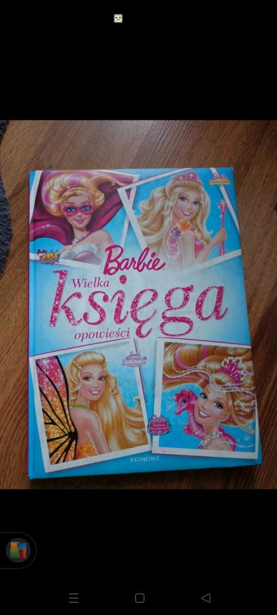 Książka Barbie, zestaw bajek