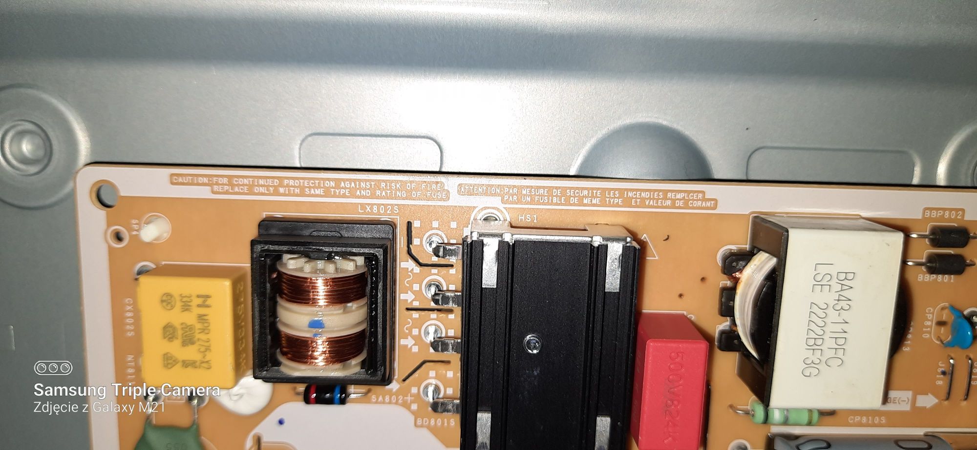 Samsung  43NU7192 na  części
