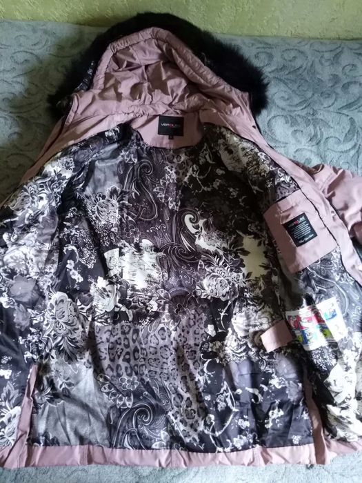 Куртка зимняя  натуральный  пух.