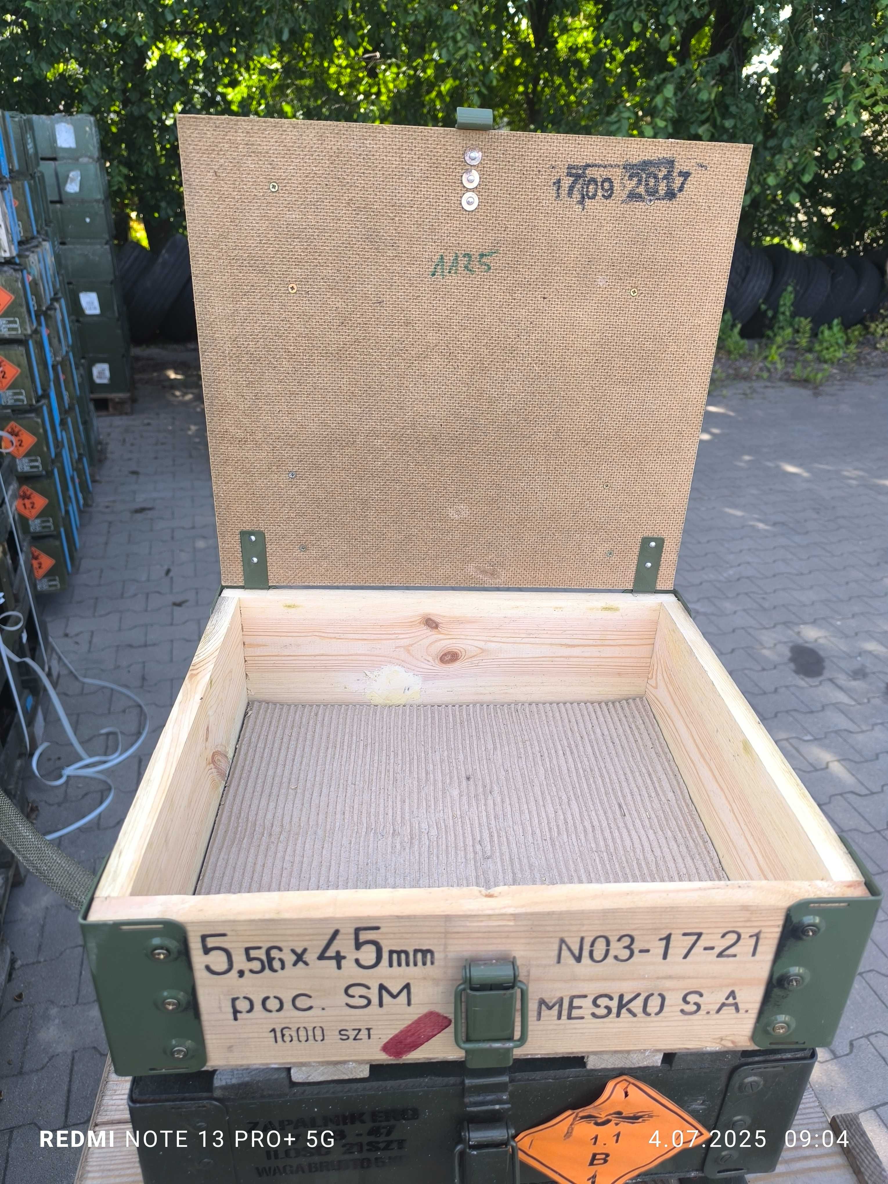 Skrzynia Drewniana OP-12 39x36x15