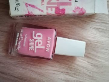 Lakier Gel Shine kolor pink różowy Avon