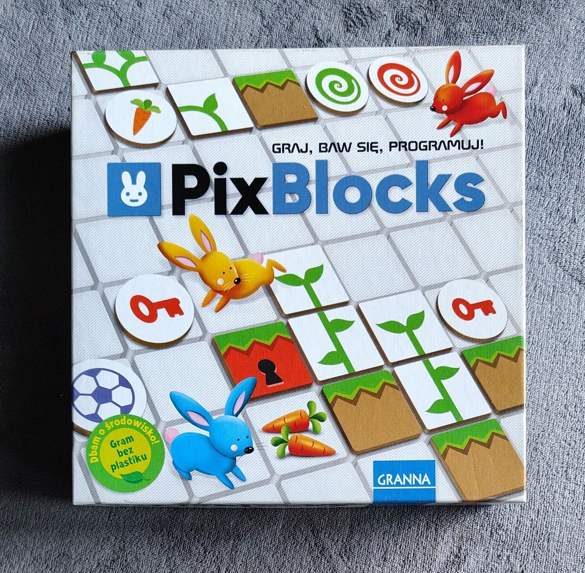 Programowanie dla dziec PixBlocks gra Granna