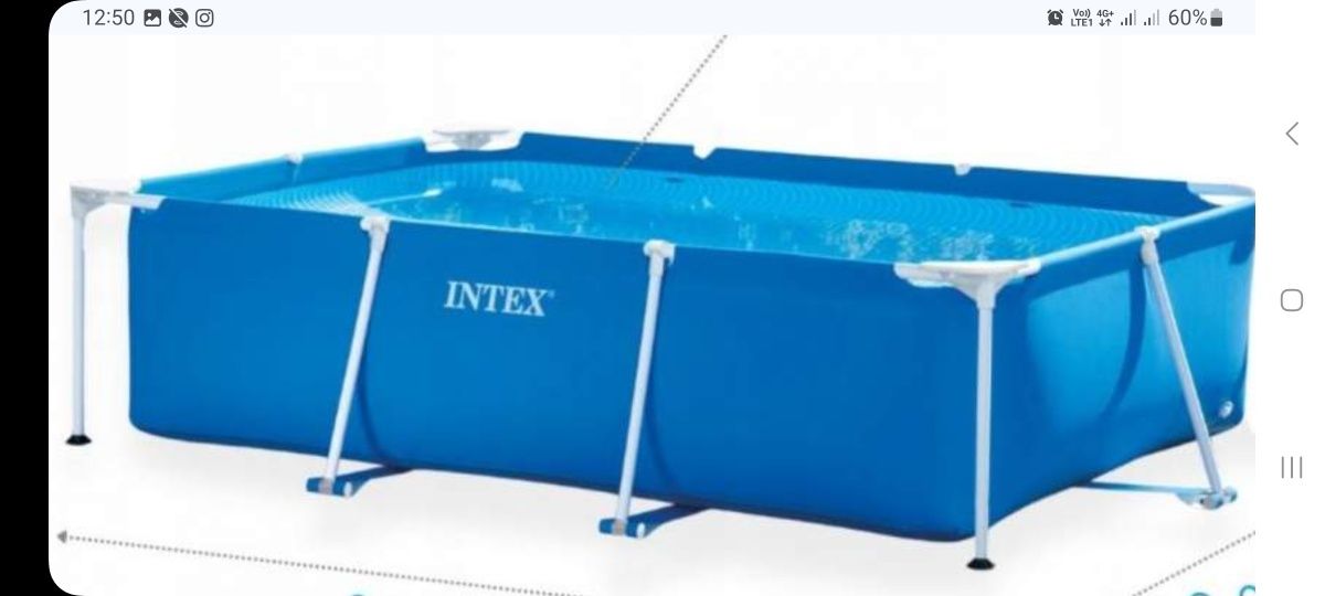Бассейн каркасный Intex