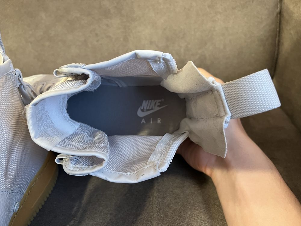 Nike SF Air Force 1 Mid Vast Grey EUR 40.5