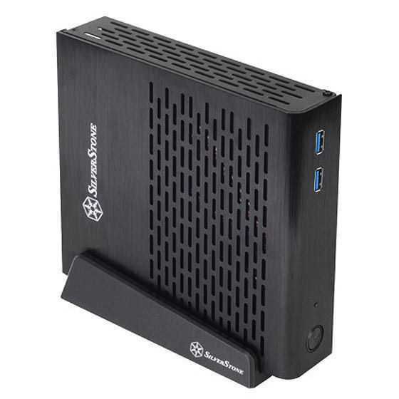 Мініатюрний корпус mini PC Thin Mini ITX SilverStone PT13 SST-PT13B
