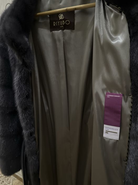 Шуба из норки в отличном состоянии