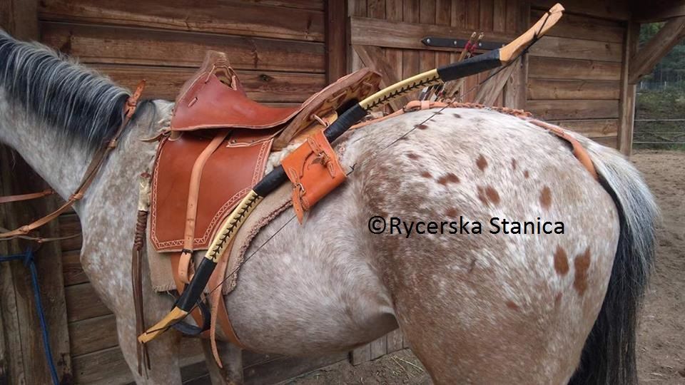 Siodło staropolskie, kulbaka - historical saddle.