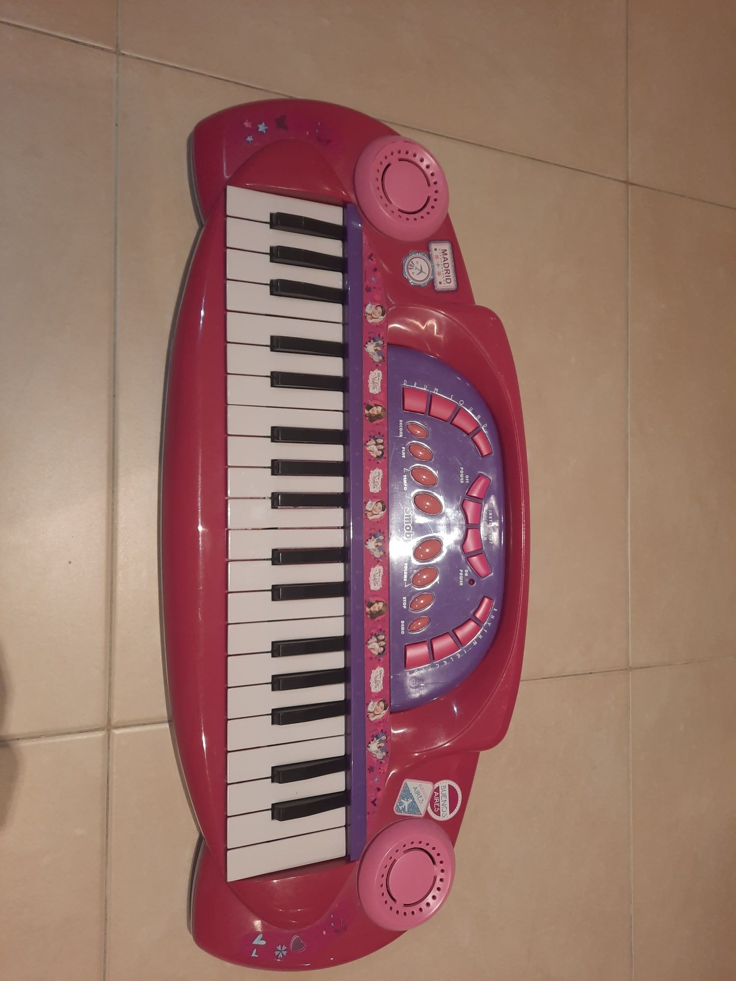 Piano criança da Violeta