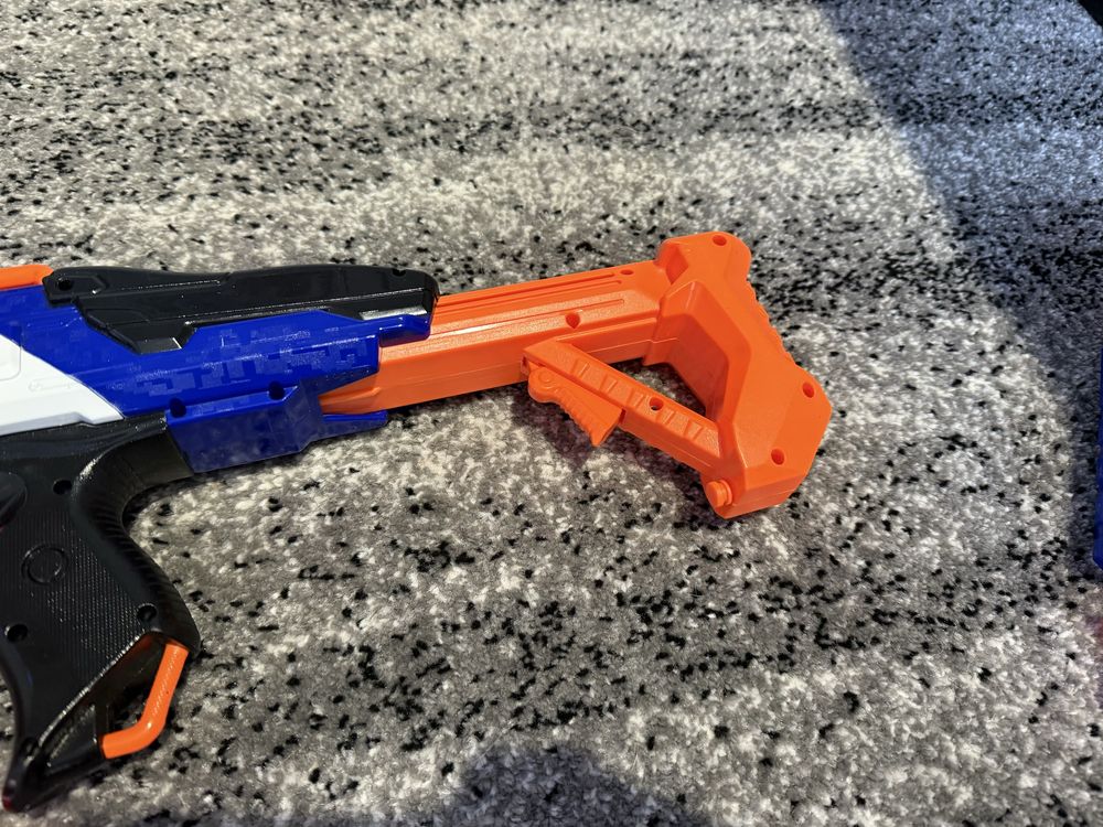 Nerf elite rapidstrike cs-18 (elektryczny) i nerf firestrike z laserem