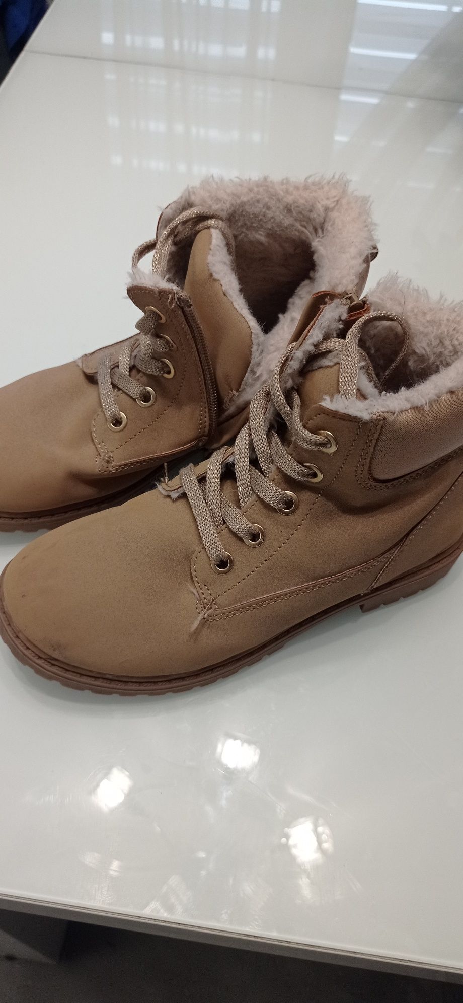Buty zimowe dziewczęce r.32