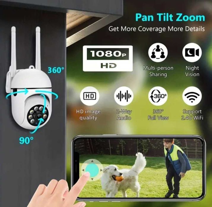 Бездротова Wi-Fi камера високої чіткості 1080р