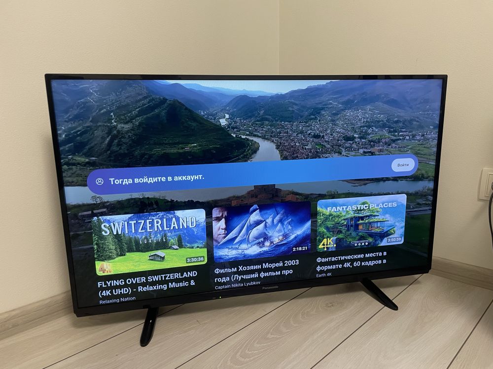 Panasonik 40 smart tv