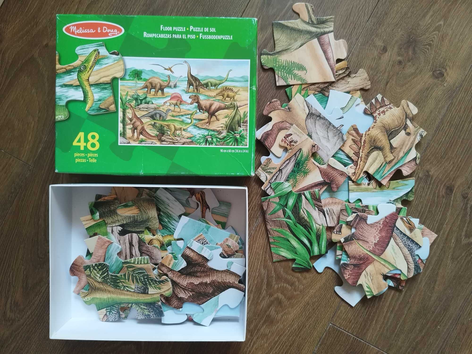 Dinozaury 48 el. Puzzle Melissa & Doug