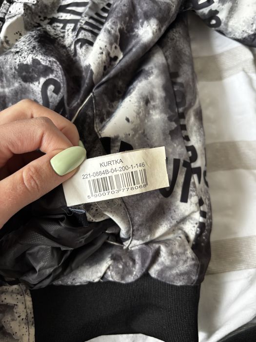 Kurtka- bluza dwustronna chlopięca r 146