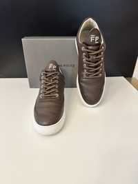 Sneakersy ze skory Filling Pieces Low Top