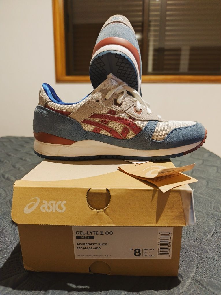 Sapatilhas ASICS Gel-Lyte III OG Azure/Beet Juice