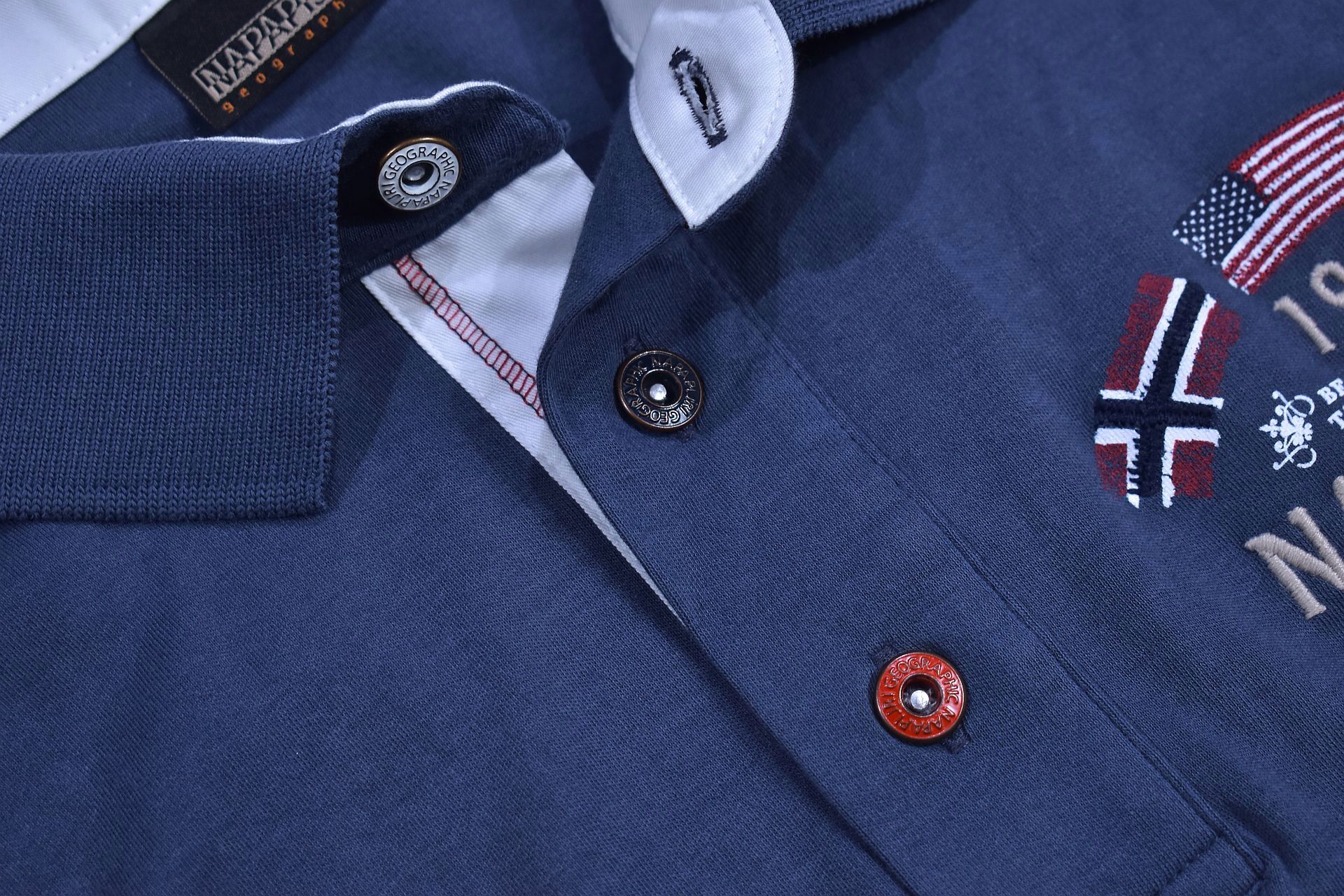 Napapijri Logowana Koszulka Polo Męska / M