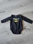 Chłopięce body Batman.  Rozmiar 3-6 mscy