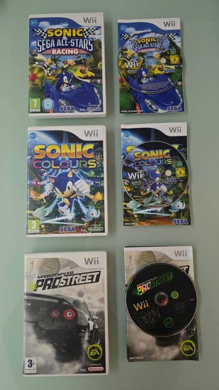 Coleção de Jogos Consola Nintendo Wii