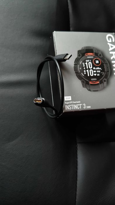 Смарт годинник Garmin Instinct 3 Solar 50 mm