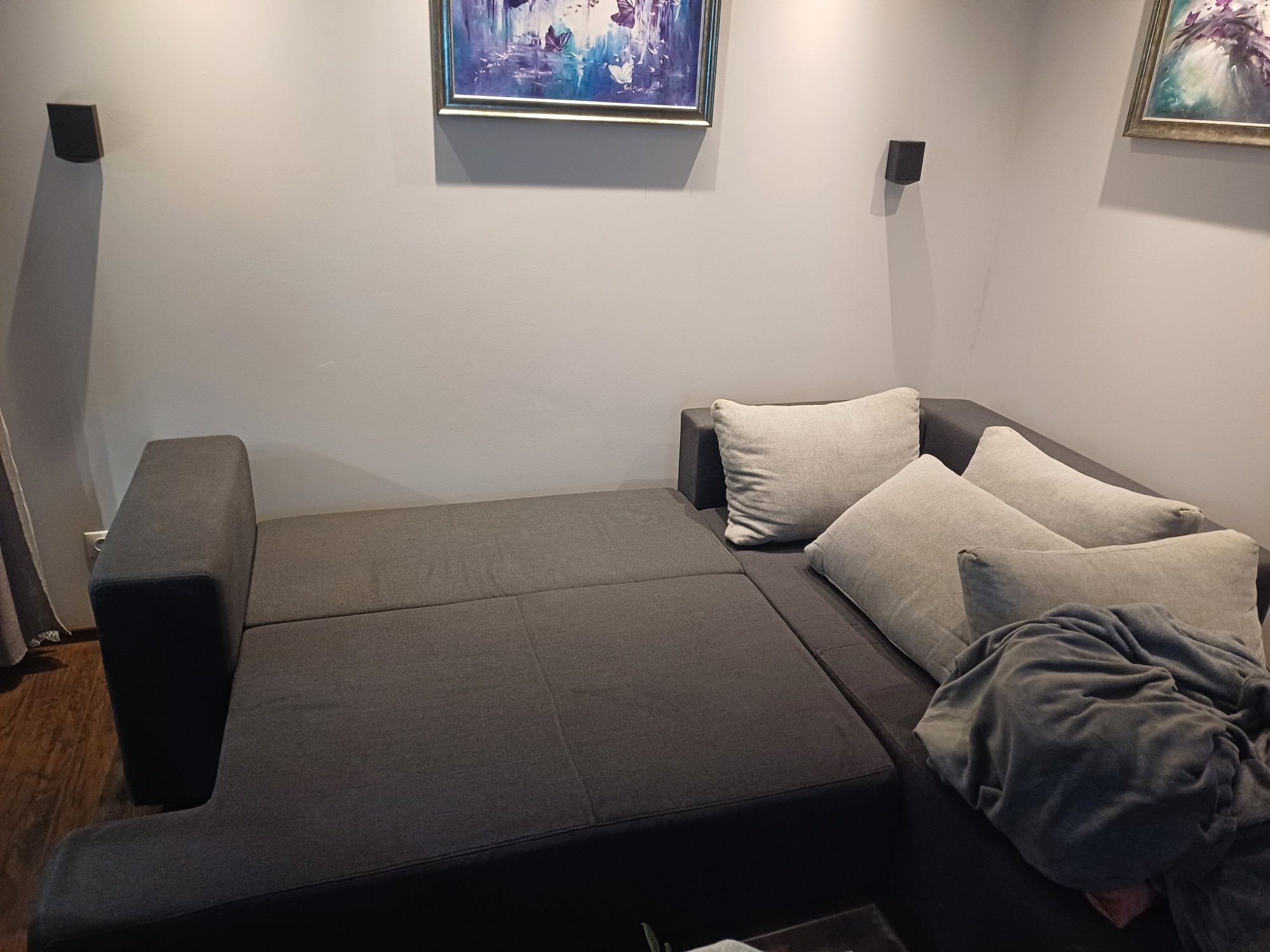 Narożnik 280x210 Agata meble, funkcja spania