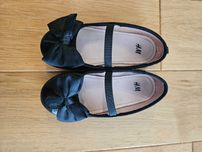 Balerinki 27 czarne h&m