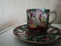 Chávena café porcelana chinesa