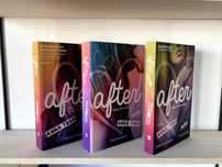 3 livros da saga AFTER de Anna Todd